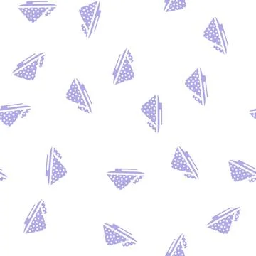 Sodium nitrite glyph vector seamless pattern black Stock Illustration