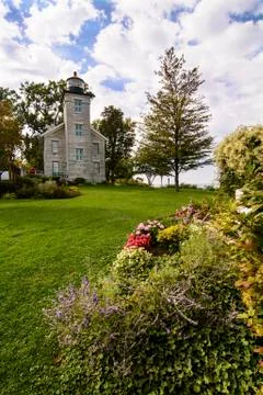 Sodus point lighthouse Stock Photos