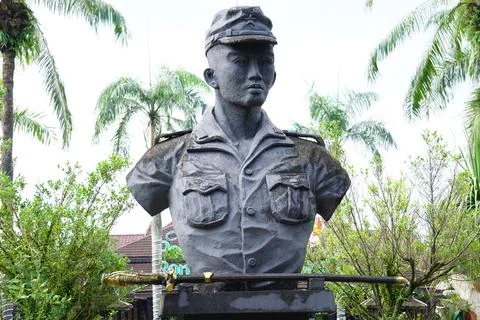 Soedanco Soepriyadi monument Stock Photos