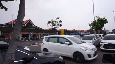 Soekarno hatta aiport Stock Footage 212389585