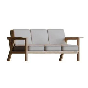 Sofa 3D Design Element Stock Illustration