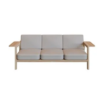 Sofa 3D Design Element Stock Illustration