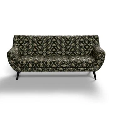 Sofa 3D Render Isolated In White Background Stock Illustration