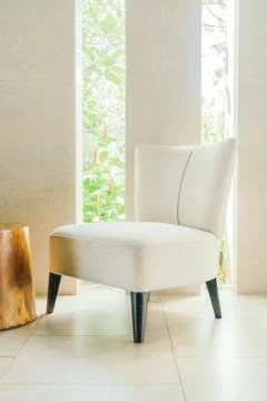 Sofa and chair Stock Photos