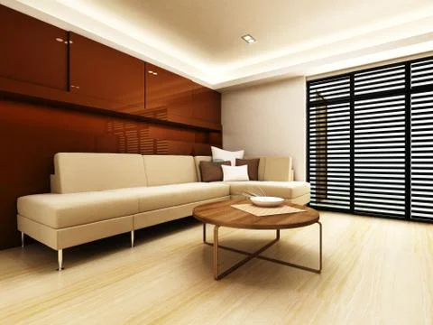 Sofa Area Stock Illustration