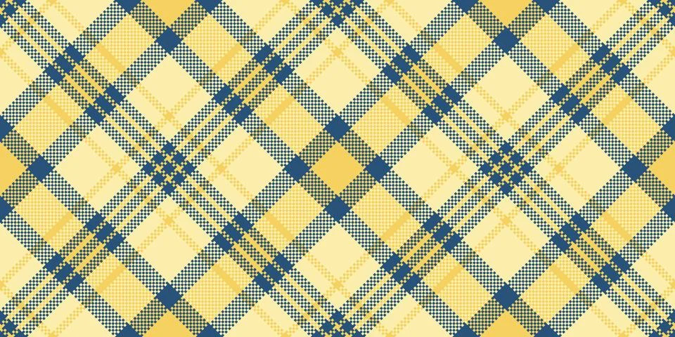 Sofa background plaid vector, silk texture tartan fabric. Symmetry textile .. Stockillustratie