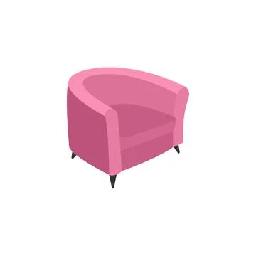 Sofa chair 3d Stock Illustration