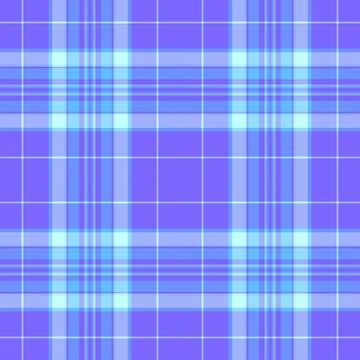 Sofa check background fabric, tradition texture vector seamless. Sea plaid .. Stock Illustration