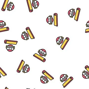 Sofa covering textile vector seamless pattern Stock Illustration