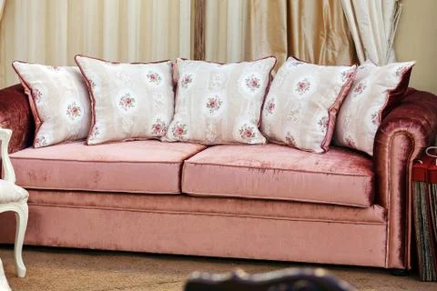 Sofa detail Foto stock