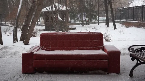 Sofa Stock Footage 100352403