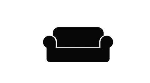 Sofa Icon. Stock Illustration