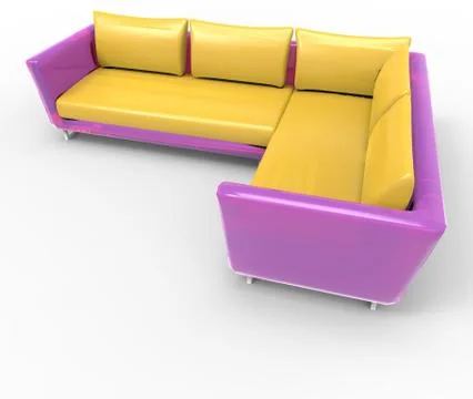 Sofa Stock-Illustration