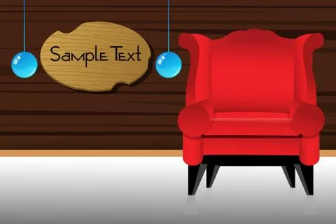 Sofa Illustrazione stock