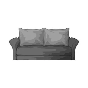 Sofa illustration Stock Illustration