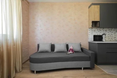 Sofa in the interior of the apartment Foto stock