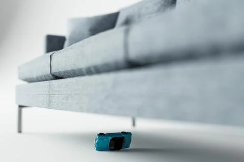 Sofa isolated on white background Stock Illustration