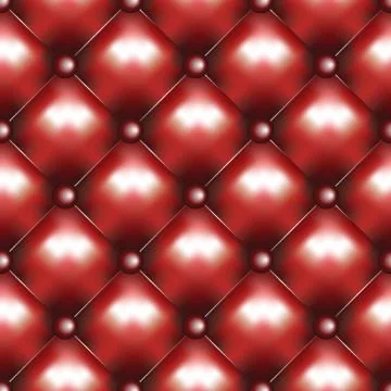 Sofa leather seamless background Stock Illustration