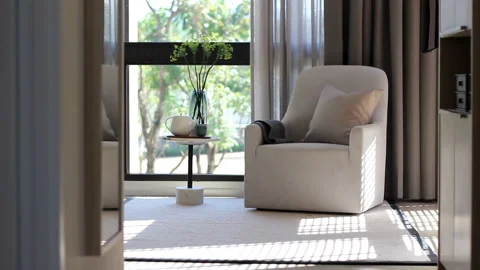 Sofa in living room Stock Footage 139950703