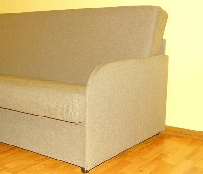 Sofa in a room. In Romania 库存照片