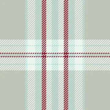 Sofa tartan fabric background, plain check seamless texture. Stitched patte.. Stock Illustration