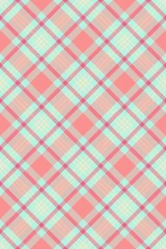 Sofa textile pattern check, kid background texture tartan. Apparel vector f.. 스톡 일러스트