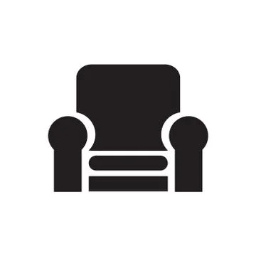 Sofa - vector icon Stock Illustration