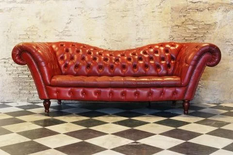 Sofa vintage background Stock Photos