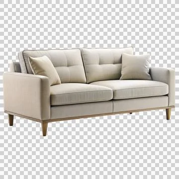 Sofa - on-white-background Stock Photos