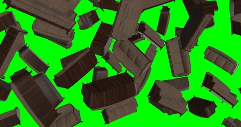 Sofas falling slow motion Video stock 236863274
