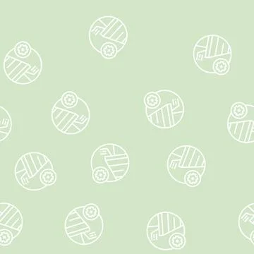 Soffit roof line seamless pattern Stock Illustration
