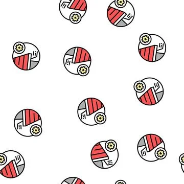 Soffit roof vector seamless pattern イラスト素材