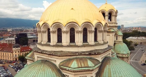 Sofia aerial 09 Stock-Footage 128699857