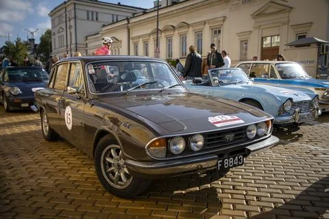 Sofia Autumn Retro Auto Salon and Parade 2026 库存照片