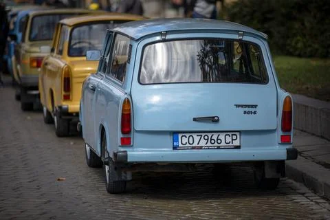 Sofia Autumn Retro Auto Salon and Parade 2026 Stock Photos