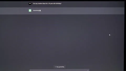 Sofia, Bulgaria-03 02 2023: developer working on the code for an AI chatbot Vidéo 235326316