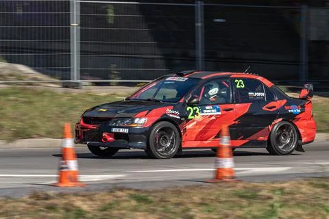 Sofia, Bulgaria - 09.24.2022: Sofia Rally - Pista Sofia 2022 Foto stock