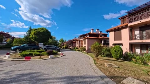 Sofia, Bulgaria - 10.09.2025. Miramonte is a quiet residential area in Sofia Stock Footage 320117747
