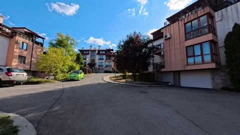 Sofia, Bulgaria - 10.09.2025. Miramonte is a quiet residential area in Sofia Video stock 320176002