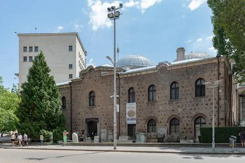 Sofia, Bulgaria, August 19, 2023: The National Archaeological Museum Stock Photos