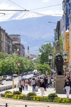 SOFIA BULGARIA LIONS BRIDGE Stock Photos