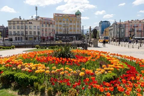 SOFIA BULGARIA LIONS BRIDGE Stock Photos