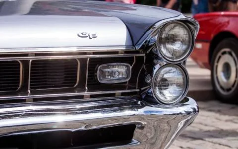 Sofia, Bulgaria - May 19, 2018: Retro parade old retro or vintage car or auto Foto stock