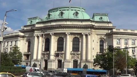 Sofia, Bulgaria, University by name of Clement of Ohrid. 動画素材 320369637