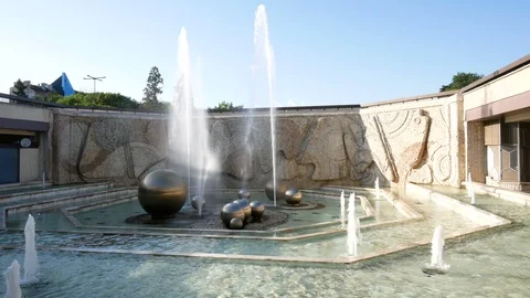 Sofia, Bulgaria, view of Bulgaria square Stock Footage 112340576