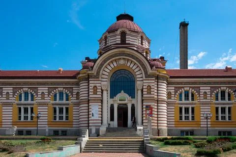 Sofia Central Mineral Baths building Stock Photos
