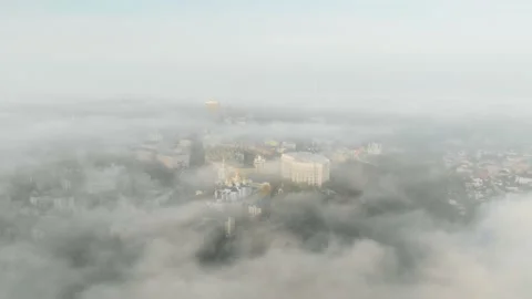 Sofia Church in the Fog Video stock 147465793