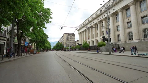 Sofia City Court building in Sofia, Bulgaria Stock-Footage 241979694