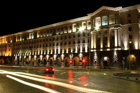 Sofia at night Фото