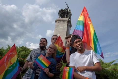 Sofia Pride 2017 Foto stock